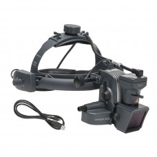Непрямой бинокулярный офтальмоскоп HEINE OMEGA 500 LED с цифровой видеокамерой DV 1, Без блока питания