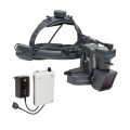 Непрямой бинокулярный офтальмоскоп HEINE OMEGA 500 LED с цифровой видеокамерой DV 1, Комплект с портативным блоком питания